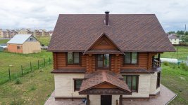 Гибкая черепица  Технониколь Shinglas Фокстрот Кедр