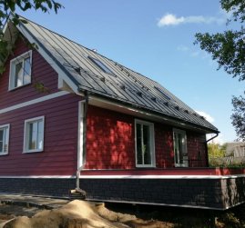 Фиброцементный сайдинг Decover Bordo