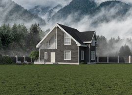 Фиброцементный сайдинг Roofas SIDING Антрацит