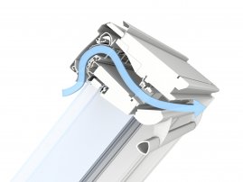 Мансардное окно Velux WhiteLine GLU 0061