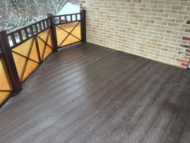 Террасная доска пустотелая Deckart Praktik New Венге