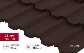 Металлочерепица Grand Line Квинта плюс (Kvinta plus) 3D Полидекстер
