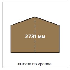 Хозблок 10 Технониколь МАФ из мини бруса