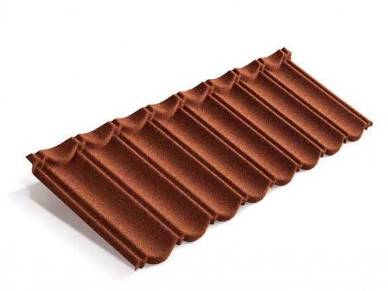 Композитная черепица Metrotile MetroBond Терракотовый