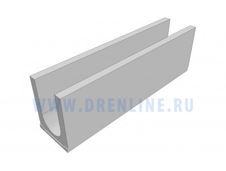 Лоток водоотводный Дренлайн бетонный  Standart DN150 h255