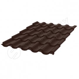 Металлочерепица Гарда (Garda) Стинержи Стальной Бархат