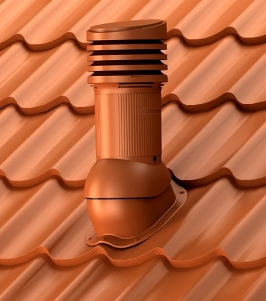 Вентиляционный выход Wirplast WiroVent EVO Е25 (неизолированный)