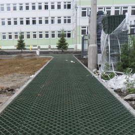 Газонная решетка Gidrolica Eco Pro пластиковая