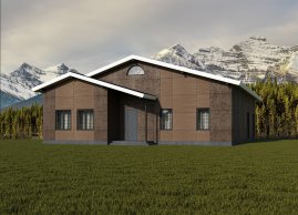 Фиброцементный сайдинг Roofas Board Wood Топаз