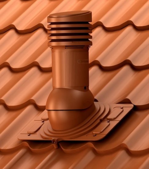 Вентиляционный выход Wirplast WiroVent EVO Е17(неизолированный)